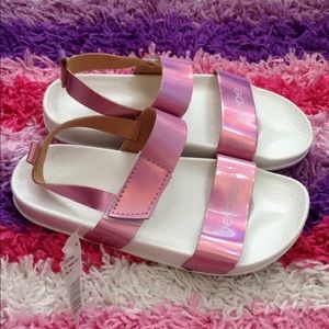 Bebe pink girl sandals 2-3